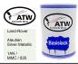 Preview: Land-Rover, Aleutian Silver Metallic, 1AN / MMC / 835: 500ml Lackdose, von ATW Autoteile West.